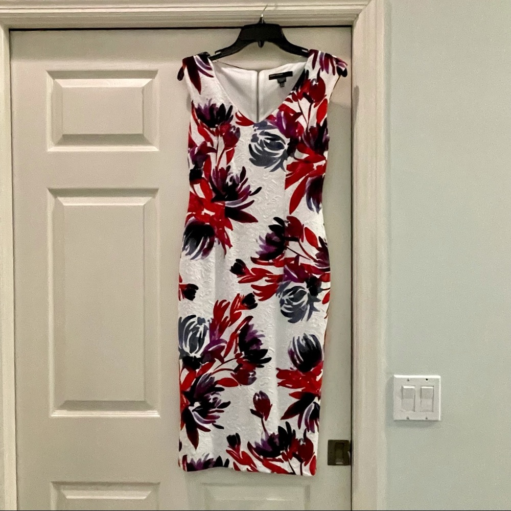 Maggy London embossed floral dress